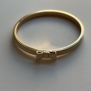 White kate spade bangle